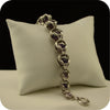 Chainmaille amethyst bracelet