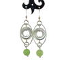 Boucles d'oreilles Glass green earrings