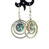 Boucles d'oreilles abalone earrings