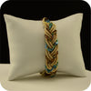 Swarovski coiled bracelet